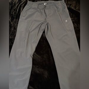 Easy Stretch Pewter Scrub Pants